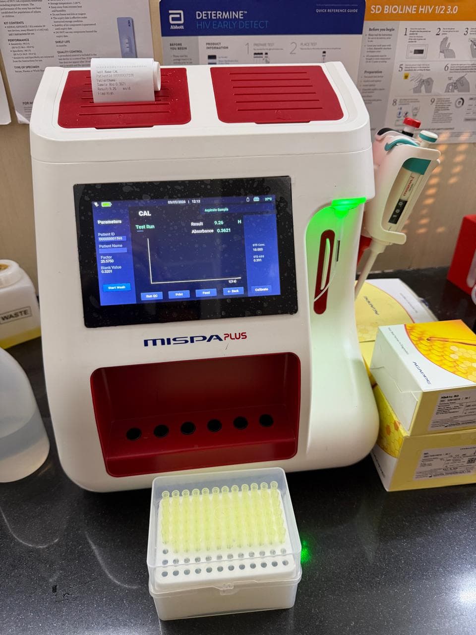 MISPA Plus immunoassay analyser